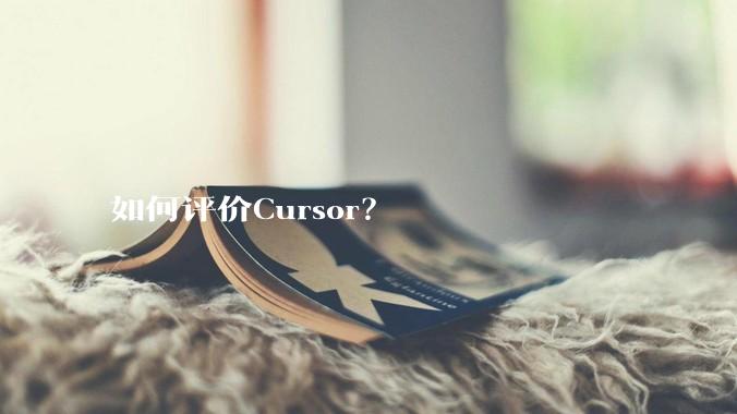 如何评价Cursor？